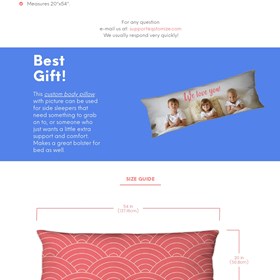 Custom Body Pillow: Custom Body Pillow